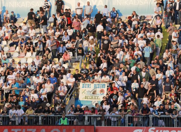 hnk rijeka utakmica rujevica tribine navijači