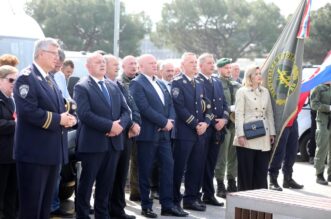 Rijeka: Obiljeavanje 33. godinjice specijalne jedinice policije Ajkula