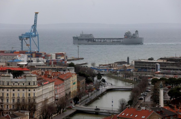 Rijeka: Teretni brod u službi američke mornarice USS Hershel “Woody” Williams