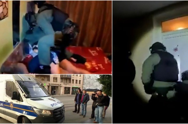 POLICIJA MAFIJA AKCIJA avanj 2025